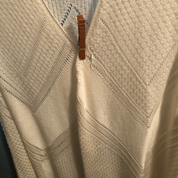 Southern Lady Cream Textured Knit Vest - Picture 4 of 6